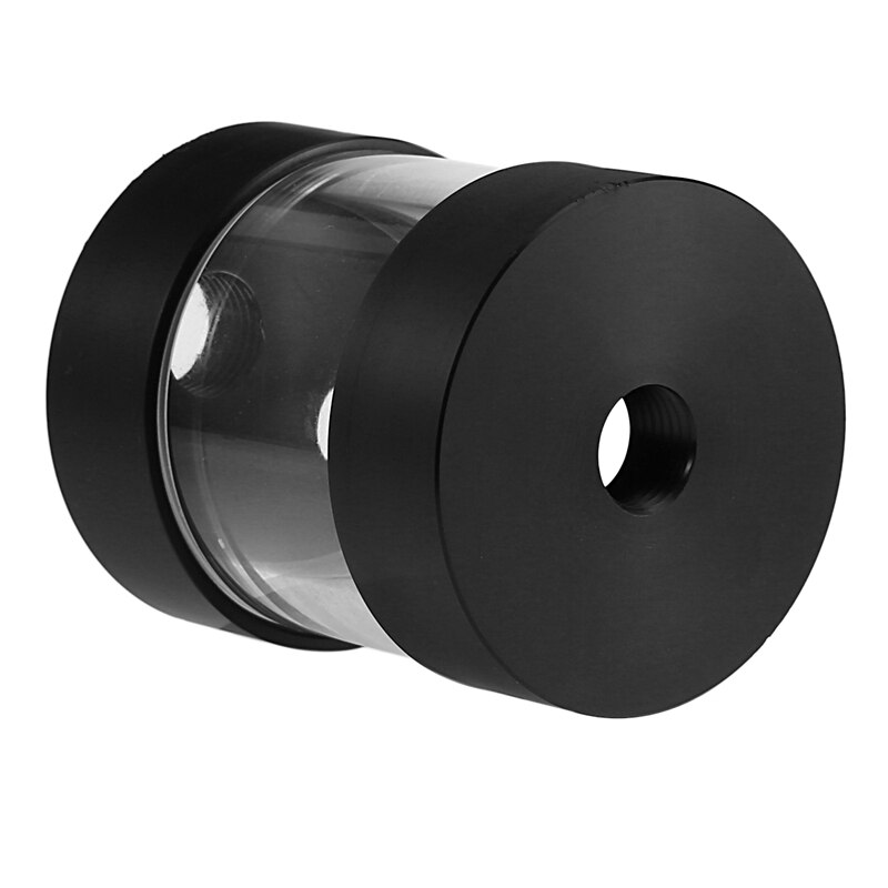 FREEZEMOD YSX-6 PC Industrial Cylindrical Transparent Water Tank Polycarbonate Acid and Alkali Three Holes