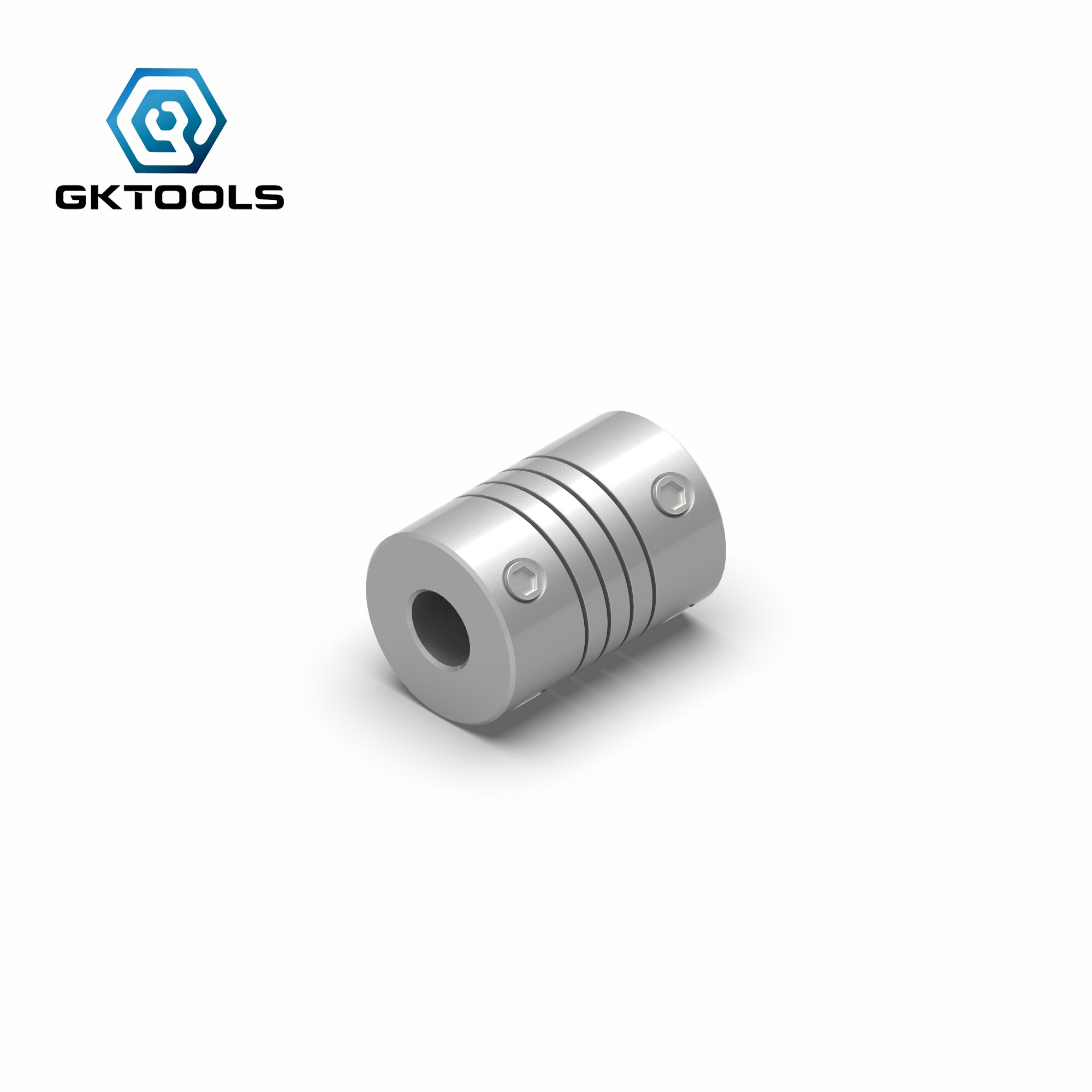 Gktools aluminium cnc motor kjeveakselkobling 2mm til 8mm fleksibel kobling  od 16 x 23mm 2/3/3.17/4/5/6/6.35/8 mm