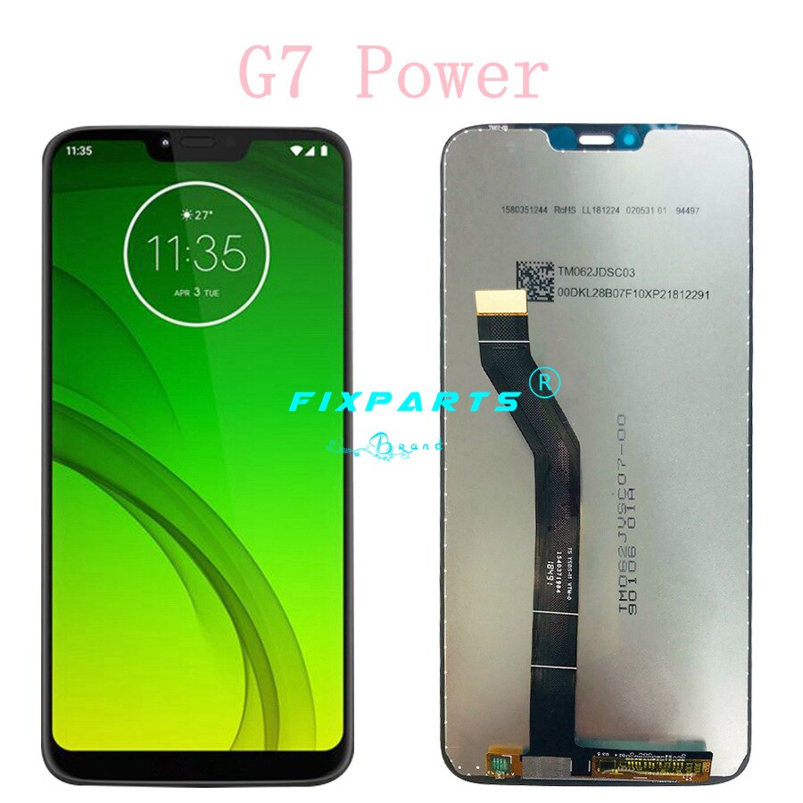 Original Für moto rola moto G7 XT1962 LCD G7 Spielen Anzeige berühren Bildschirm Sensor Tafel Digiziter Montage Neue Für moto g7 Energie LCD: G7 Power