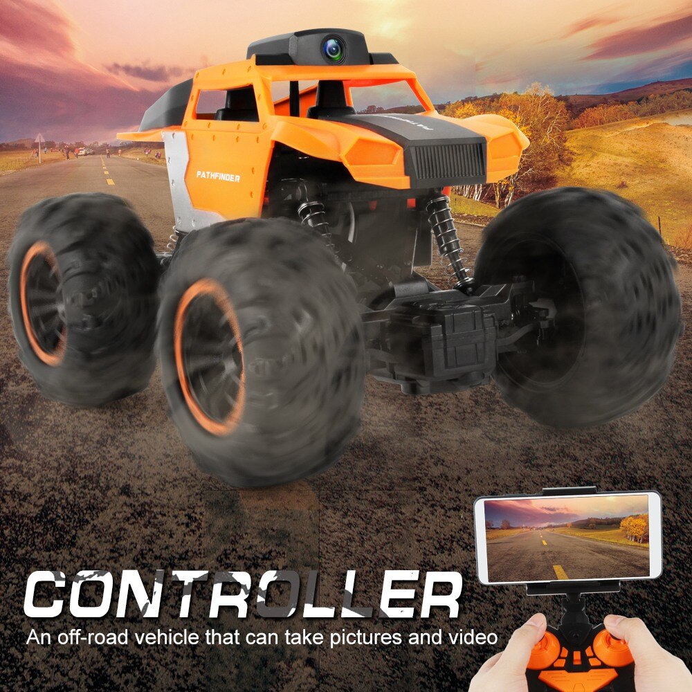 Blei Honor Drahtlose Fernbedienung Auto 2,4G Fernbedienung WIFI Kamera Off-Road Fahrzeug kinder Spielzeug Auto