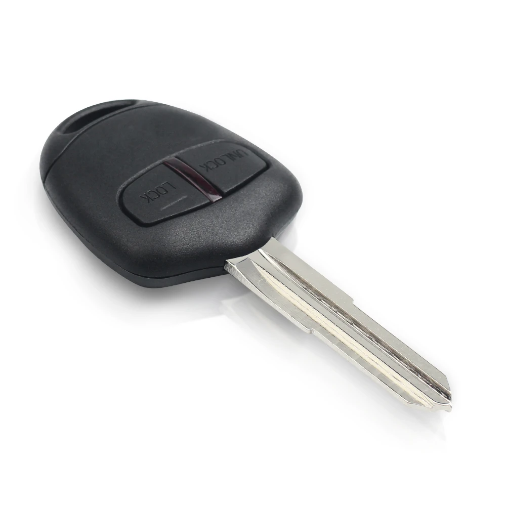 KEYYOU para Mitsubishi Outlander Grandis Pajero Lancer coche fob nueva carcasa de llave remota 2/3 botones