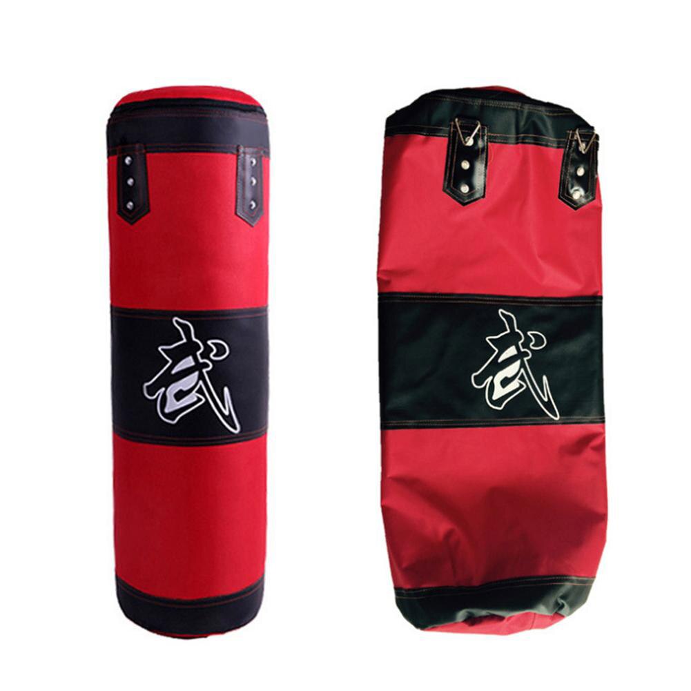 Kickboxing Boxing Punching Bag Sandbag Muay with Gloves Kickboxing Empty Pillar MMA Easy Safety Exercise Accessories