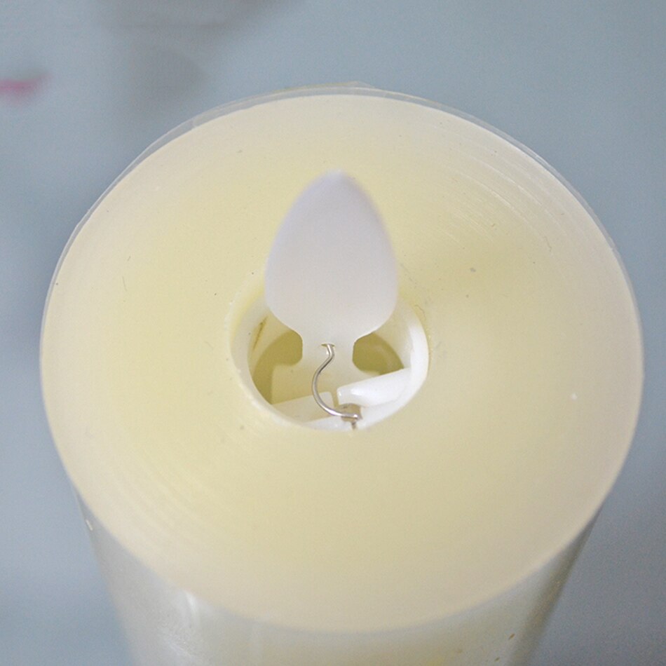electronic led wax candle light with dancing flame, lovely candle light for Halloween, Christmas party decoration