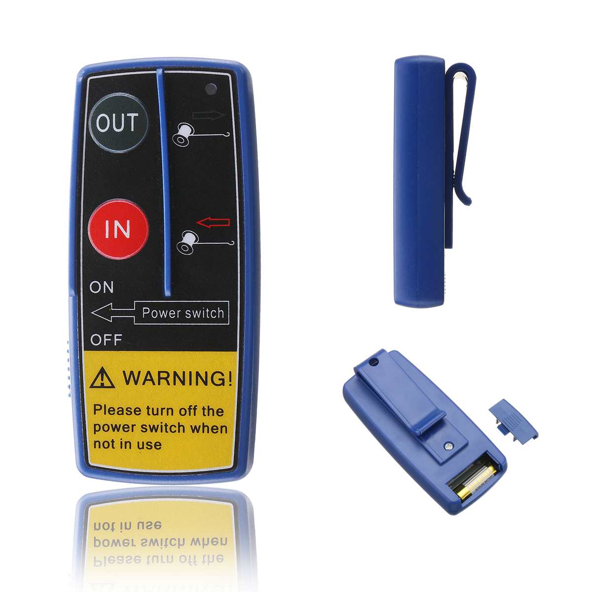 12V Car Wireless Winch Electric Remote Control With Manual Transmitter Set Truck ATV SUV Truck Vehicle Trailer Kit