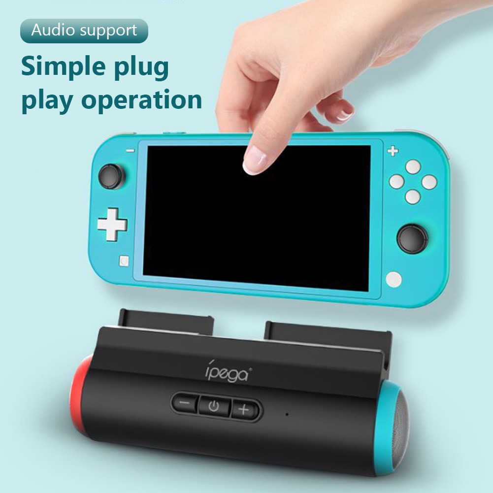 iPega PG-9171 Game Console Charger Stand Charging Dock With Speaker Base Holder For Nintend Switch / Swith Lite / NS LITE Host