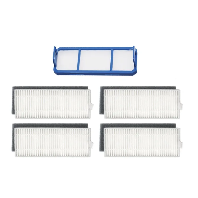 Robot Vacuum Cleaner Dust Box Bin Hepa Primary Filter for SilverCrest SSRA1 Ilife A7 Genio Deluxe 500 Robot Vacuum Cleaner Parts: light green