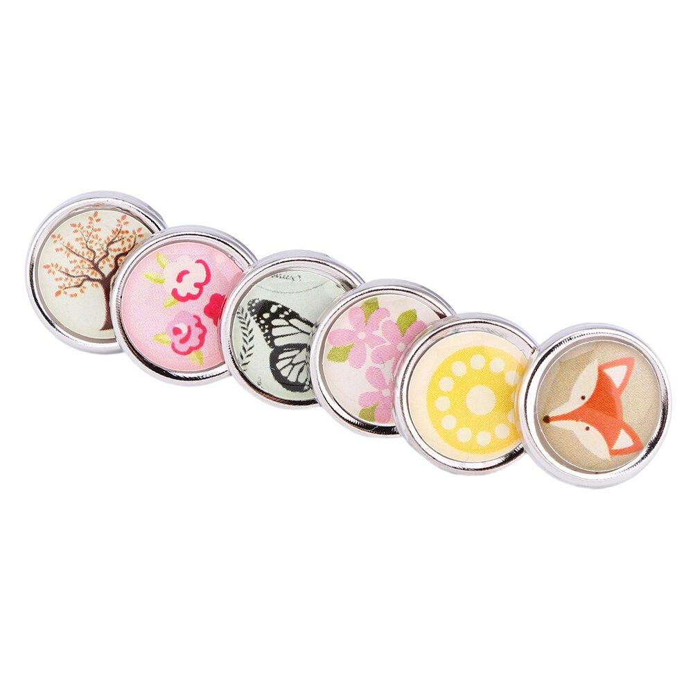 50pcs Round Paper Fasteners Delicate Brad Fastener for Diy Photo Album: Default Title