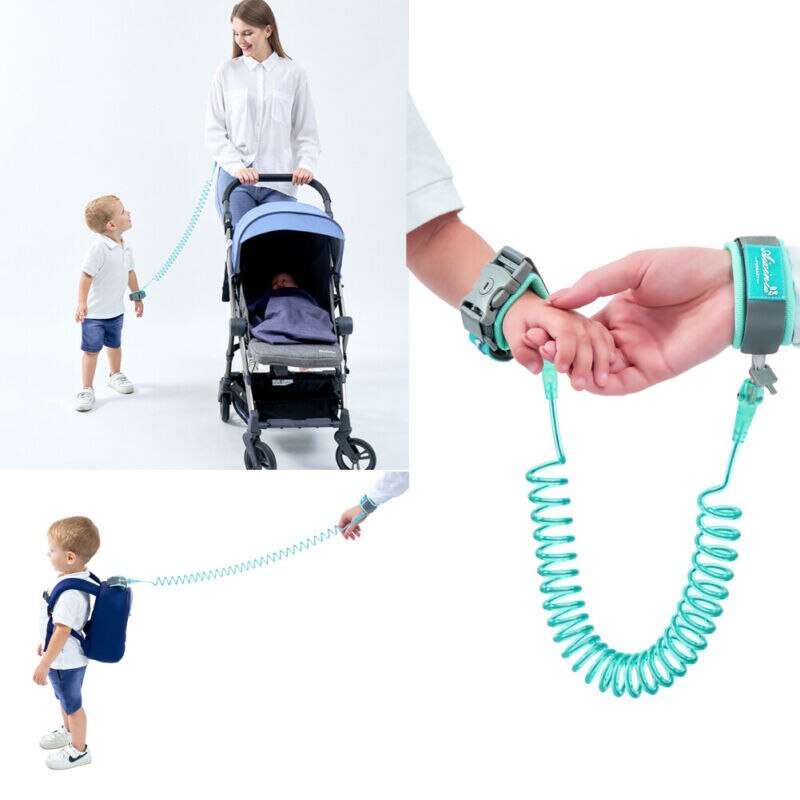 Harnais de sécurité pour bébés, laisse pour enfants, corde de Traction Anti-perte, 360