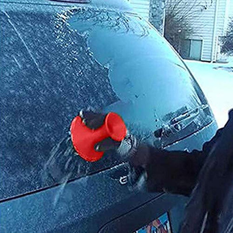 Kit de grattoir à glace | Gratte-glace pour pare-brise de voiture, entonnoir en forme de cône, outils pour la dépose de la neige