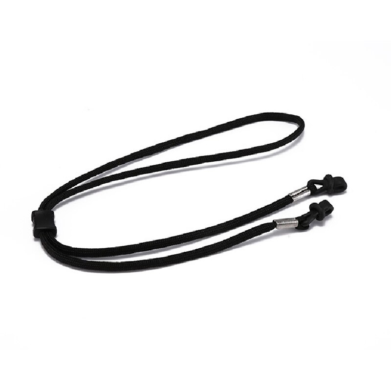 1Pc Verstelbare Bril Band Vrouwen Mannen Hals Koord Glazen Ketting Zonnebril Lanyard Brillen Touw Houder Eyewear Bandjes: Black