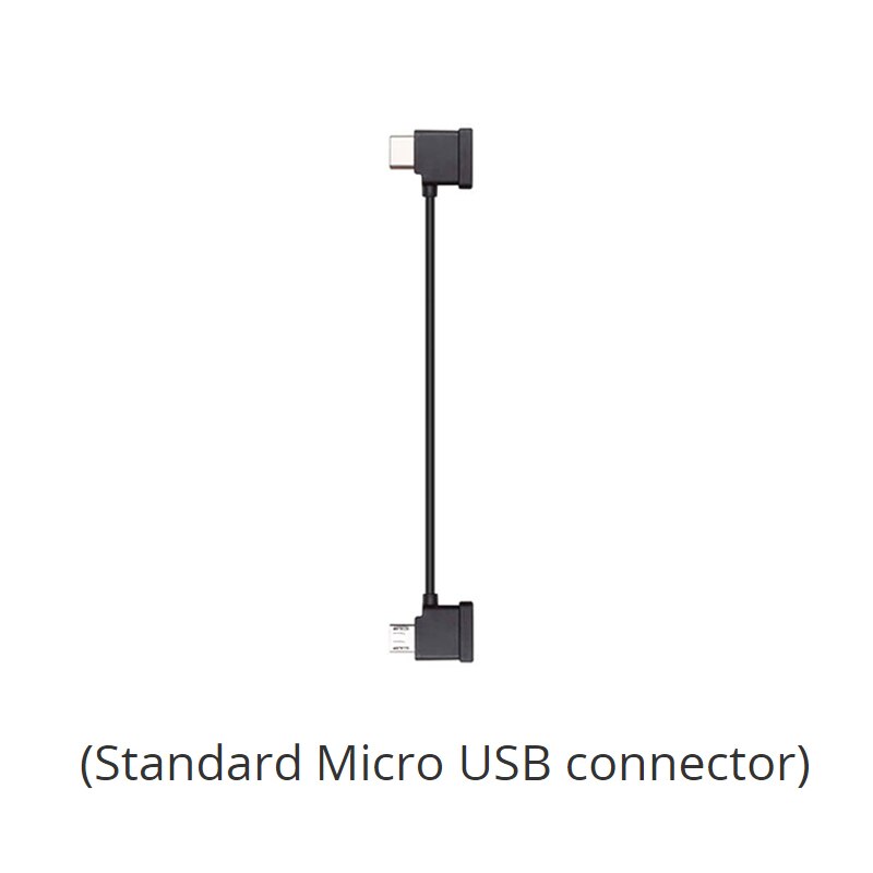 DJI RC-N1 RC Cable compatible with Mavic Air 2S Remote Controller USB Type-C/Standard Micro USB /Lightning connector in Stock: Standard Micro USB