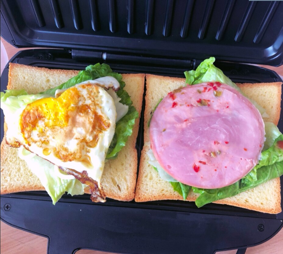 Elektryczny toster robić jajek mini grillowanie Panini talerze robić pieczenia toster wielofunkcyjny nieprzywierający wafel urządzenie śniadaniowe ue