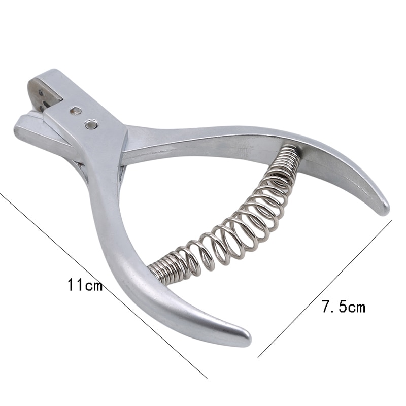 1PC Garment Pattern Notcher Pro Tailors Steel Sewing Pliers Punch Marker