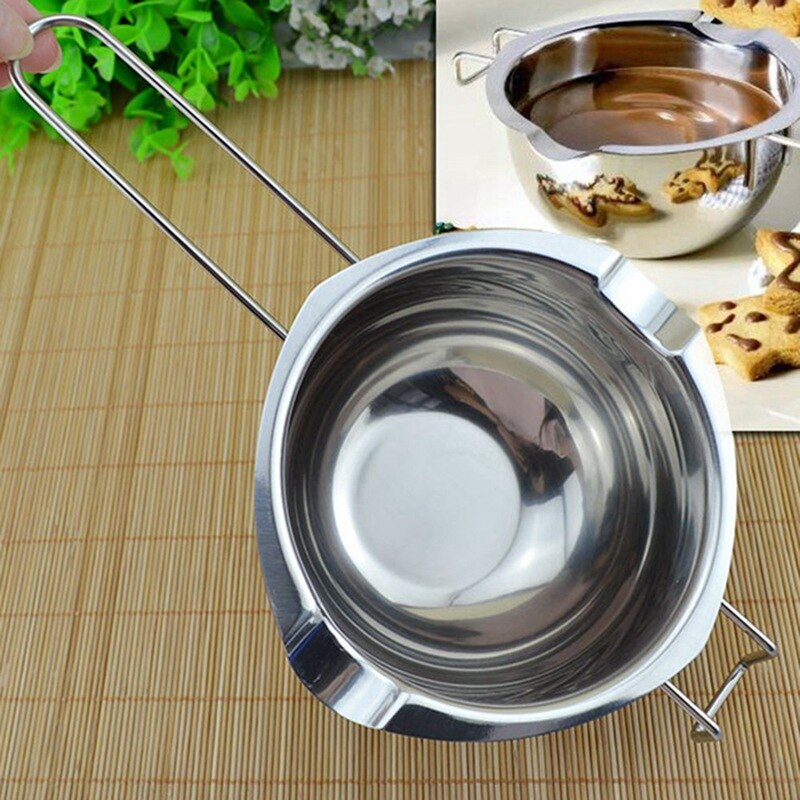 Stainless Steel Chocolate Melting Pot Double Boiler Milk Bowl Butter Candy Warmer Pastry Baking Tools