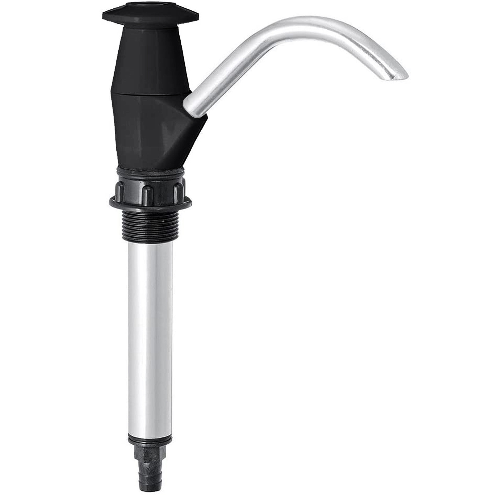 Hand Press Water Caravan Sink Double Sink Hand Water Tap Alloy Camping Trailer Motorhome Faucet Rv Parts Accessories: Default Title
