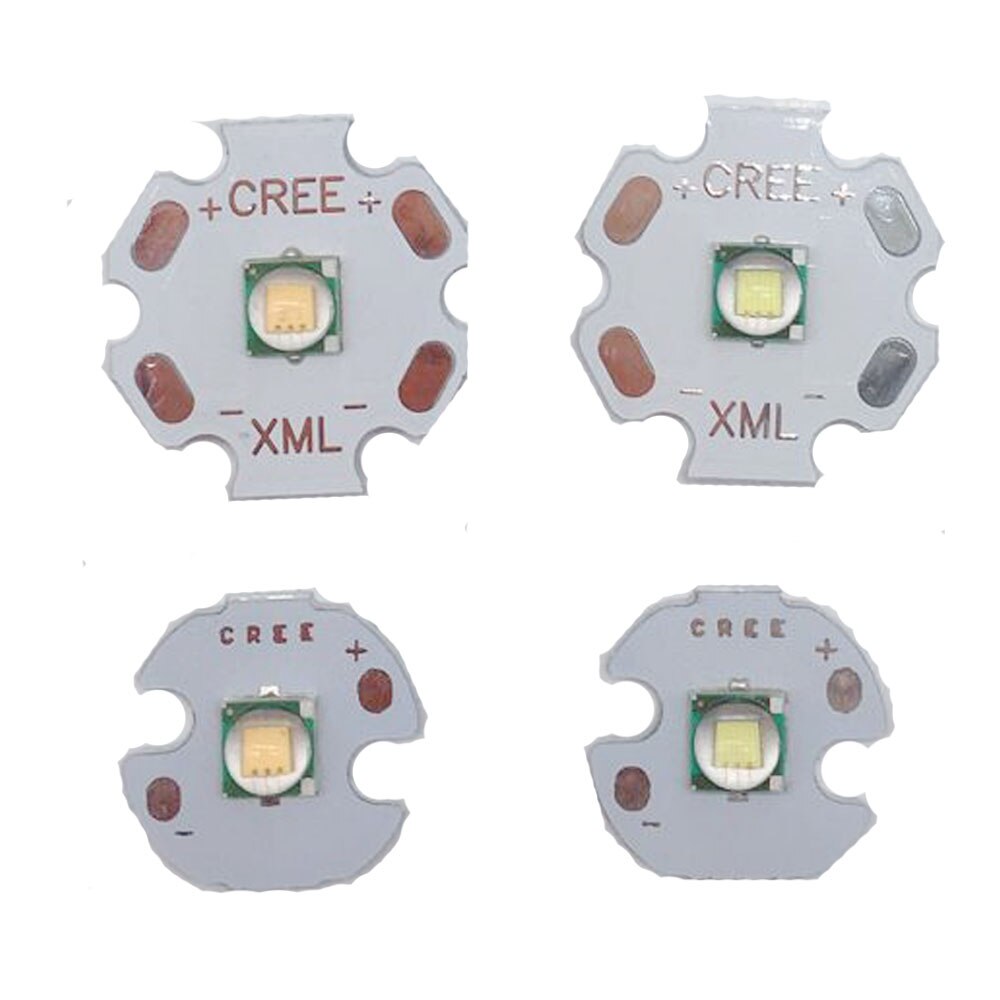 1PCS CREE XML XM-L T6 LED U2 10W Koud Wit Warm Wit Blauw UV High Power LED Emitter diode met 16mm 20mm PCB voor DIY