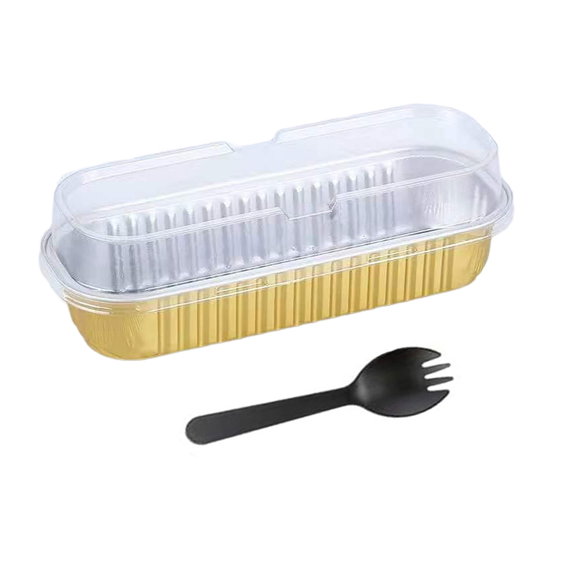 50 teile/satz Aluminium folie Kuchen form mit Deckel & Gabel Mini Backformen hitze beständige Brot Muffin Kuchen behälter Küchengeräte: Rosa