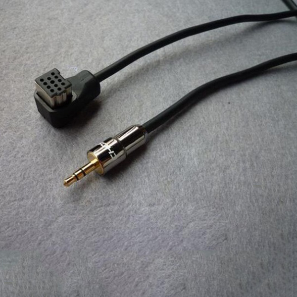 Auto 3.5 Mm Aux Aansluiting Lijn Kabel Audio Adapter Fit Voor Pioneer Autoradio IP-BUS MP3 Radio