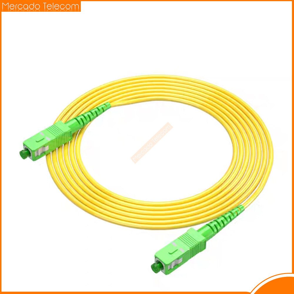 SC/APC Singlemode Simplex Fiber Optic Patch Cable 2.0mm 9/125um FTTH Fiber Patch Cord Optical Fiber Jumper 1m 3m 5m 10m 20m 30m