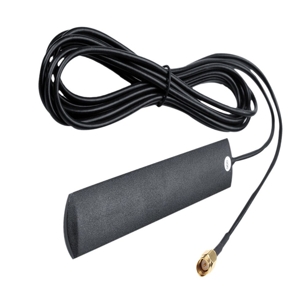 Vehicular Navigation Wifi Antenna 2.4G Car Decoration Roof Antenna Modified Antenna Black