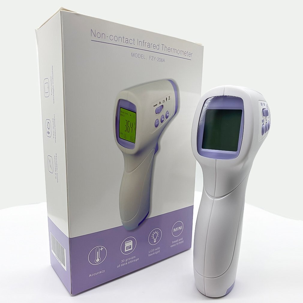 Handheld Portable Non-Contact Infrared Thermometer High Precision Thermometer Industrial Temperature Meter