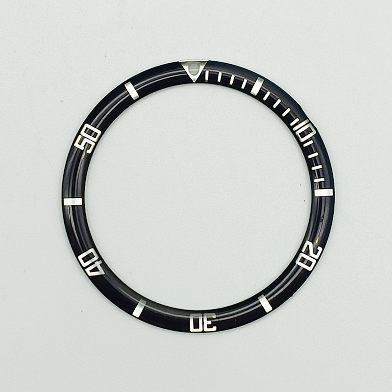 SKX007 résine aluminium lunette insérer convient SKX007 SKX009 SRPD boîtier de montre 38mm x 31.5mm hommes montre-bracelet pièces de réparation accessoires: GOLD