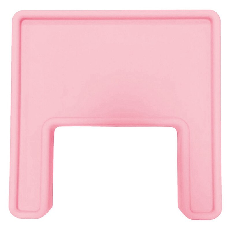 ! Mantel Individual de silicona con cobertura de grado alimenticio para trona de bebé, alfombrilla de alimentación de silicona para bebé: Rosa