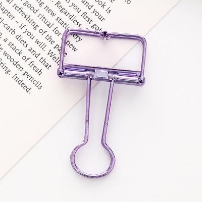 Metal Binder Clips For Journal Back To School Presented By Kevin&amp;sasa Crafts: Purple