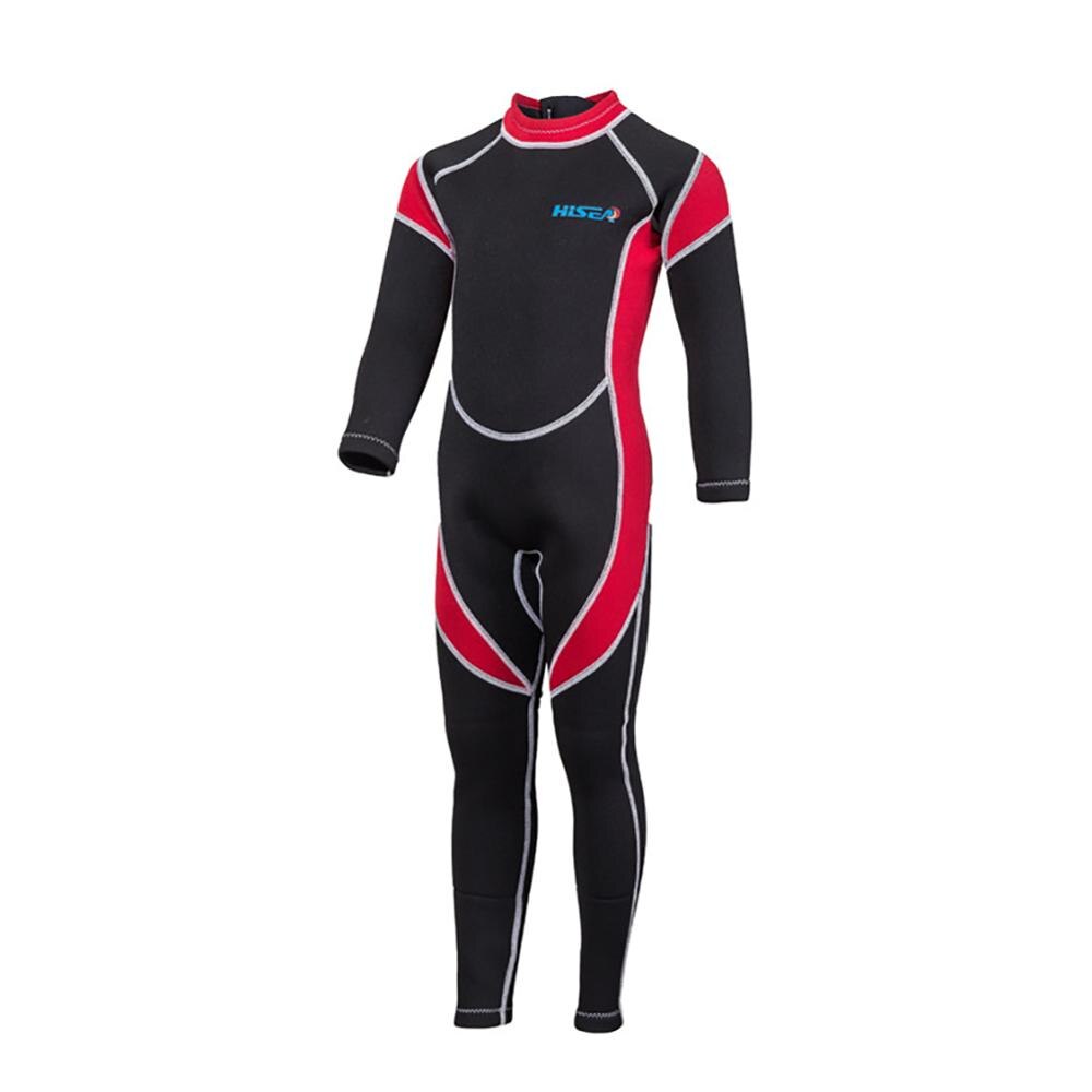 Surfing Rash Outdoor Kids Neoprene Diving Wetsuits Children One Pieces Colors Patckwork Long Sleeve Swimwear Diving Suits: R / 14