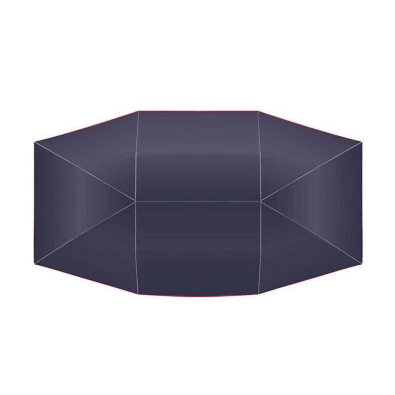 Tienda de sombrilla para coche exterior, toldo aislante de calor para Picnic, cubierta para vehículo, XXFF: Azul