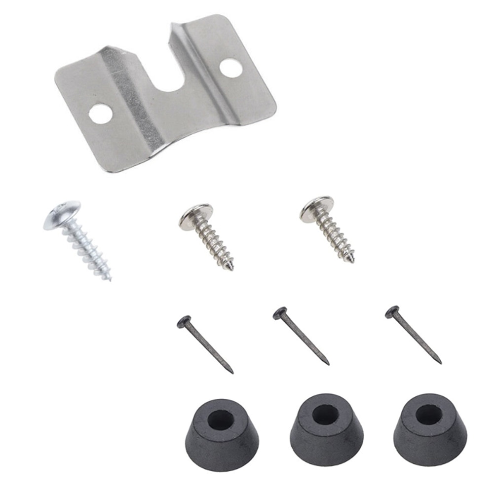 10PCS Dartboard Mounting Bracket Kit Wall Hanging Portable Dart Board Set with 3 Pads for Cabinet Wall