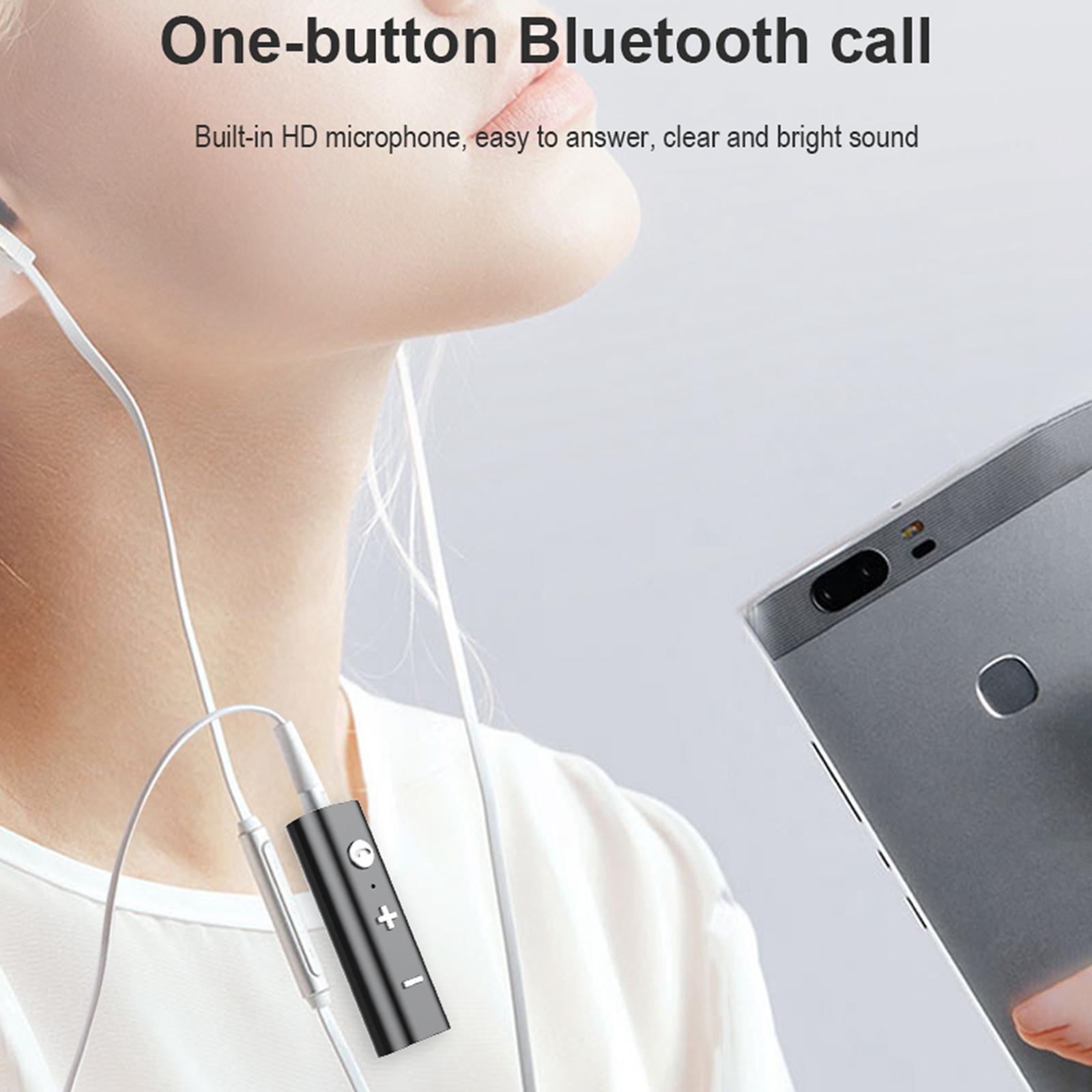 Bluetooth Audio Receiver Mic Ondersteuning Stereo Muziek Stereo Audio Adapter