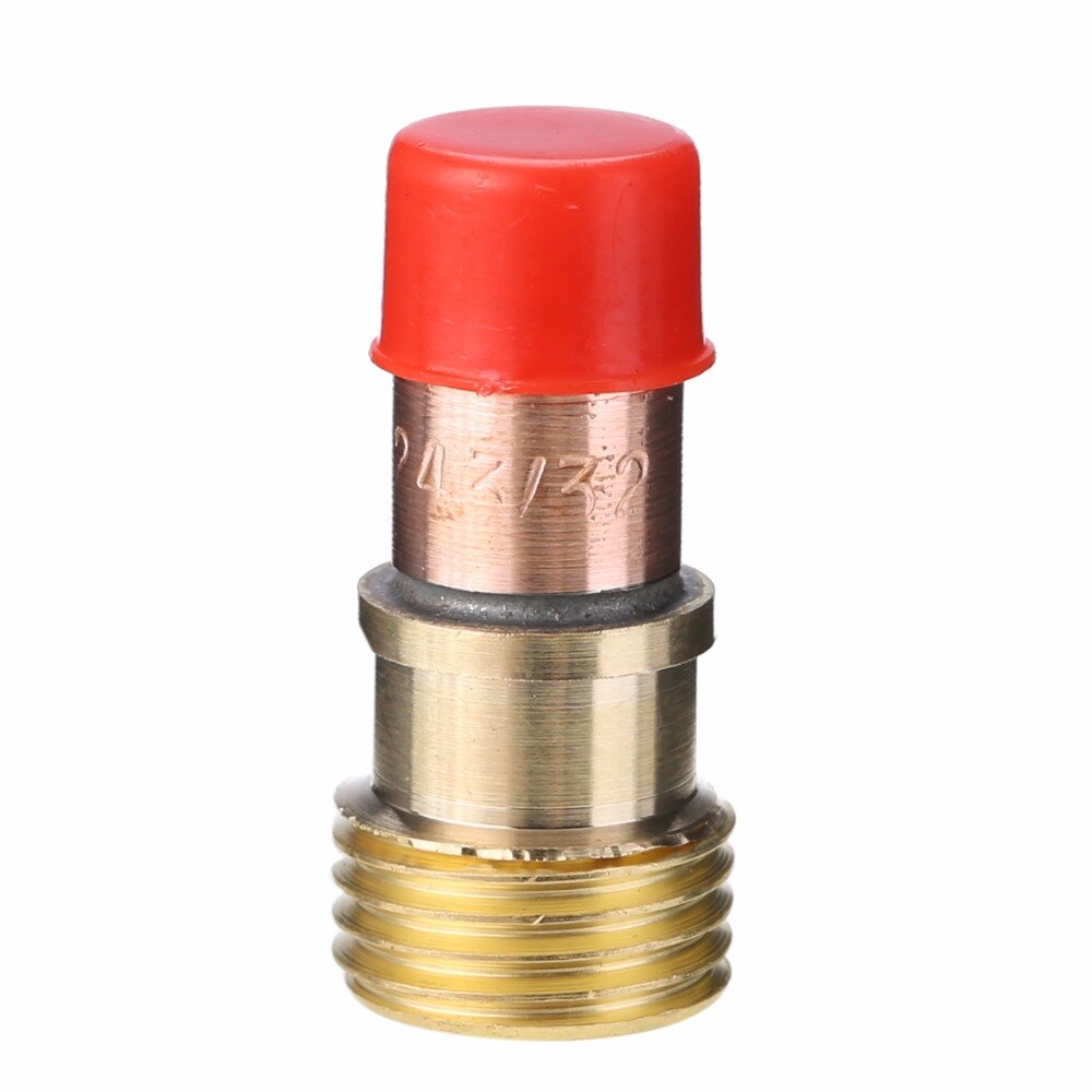 10pcs/set TIG Gas Lens Welding Torch #10 Pyrex Cup Kit For WP-17/18/26 3/32 INCH