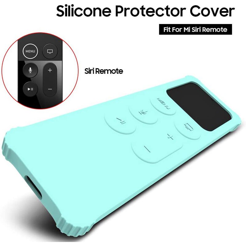 Siliconen Beschermhoes Skin Voor Apple Tv Box 4K 5TH Afstandsbediening Bescherm Case