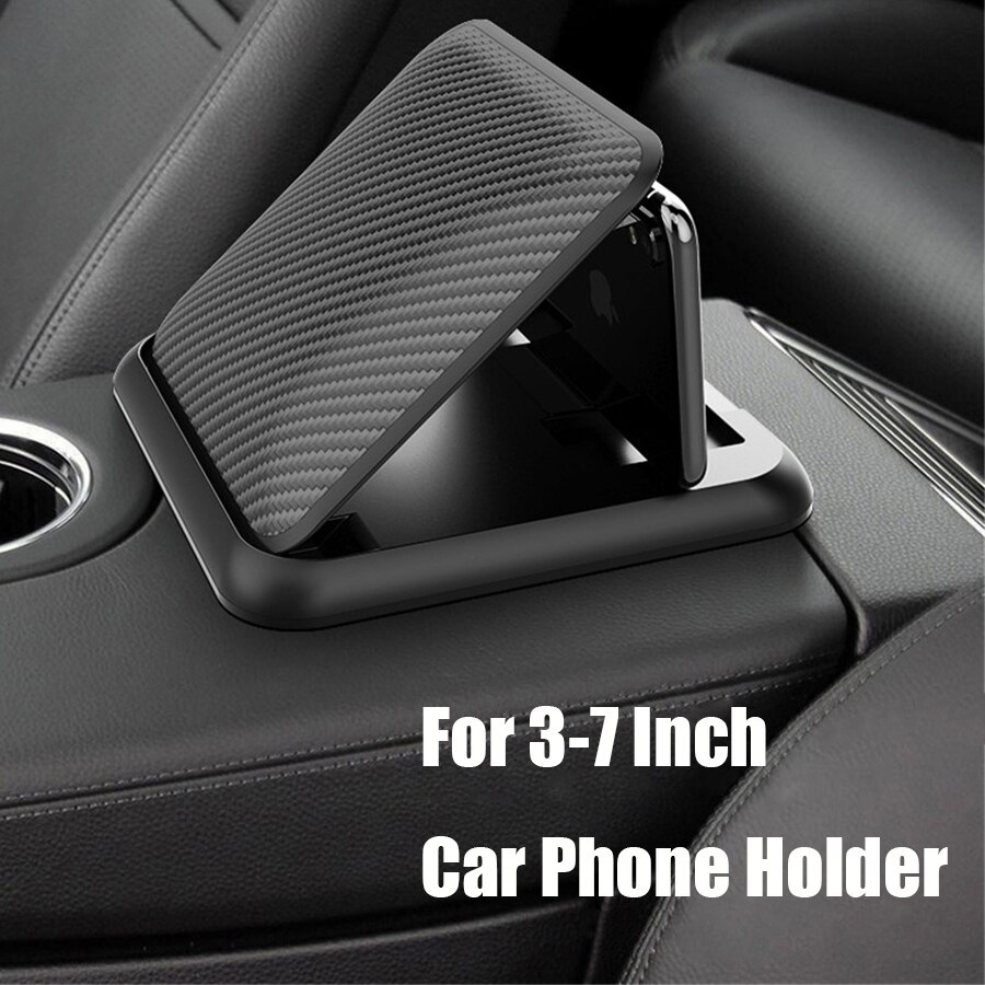 Car Central Dashboard Phone Holder GPS Navigator Bracket 3.0-7.0inch Universal