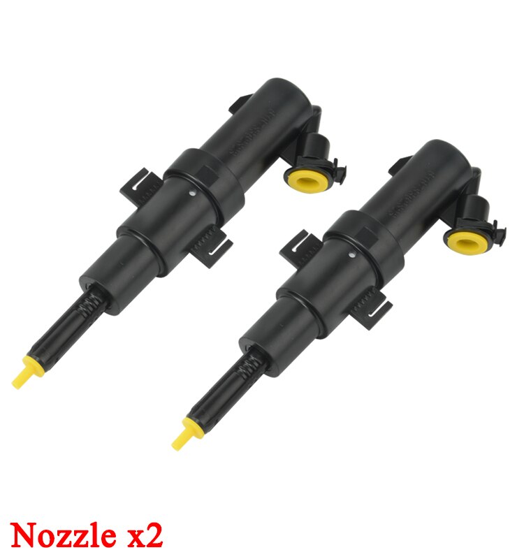 MTAP faro delantero lavadora boquilla para BMW Serie 3 E46 1997-2006, 318, 320, 323, 325, 328, 330 M3 Faro de agua actuador Jet: 2PCS