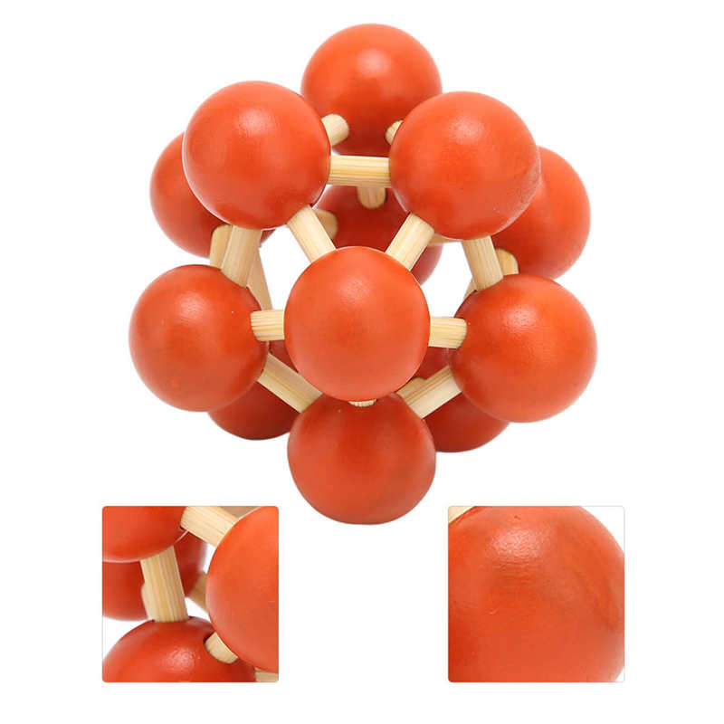 Unlock Interlock Puzzle Toy Improve Finger Flexibility Wooden Puzzle Lock Toy for Elderly for Daily Play