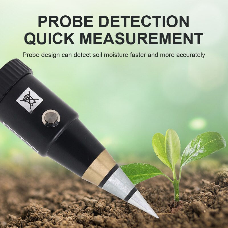 ZD-05 Soil PH&amp;Moisture Meter CE Certified Soil Temperature Humidity Sensor Electric Conductivity Soil Moisture Meter Sensor