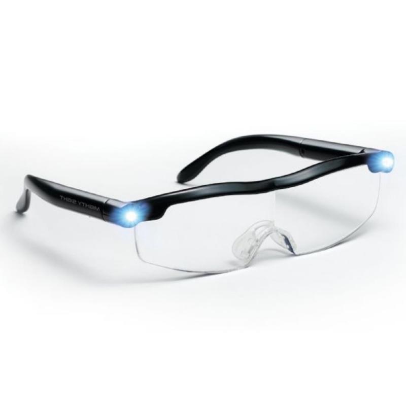 Mægtigt syn ledede lys briller presbyopi forstørrelsesglas ledede briller lysende nattesyn briller læse briller belysning briller