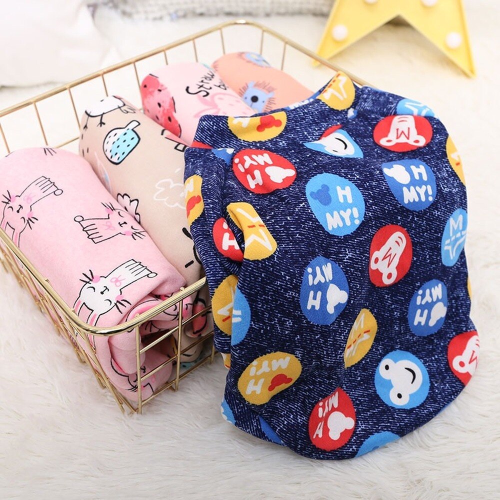 Hondentrui cartoon zachte huisdieren hondenkleding voor kleine middelgrote honden kostuum puppykleding chihuahua yorkie kat huisdier vesten