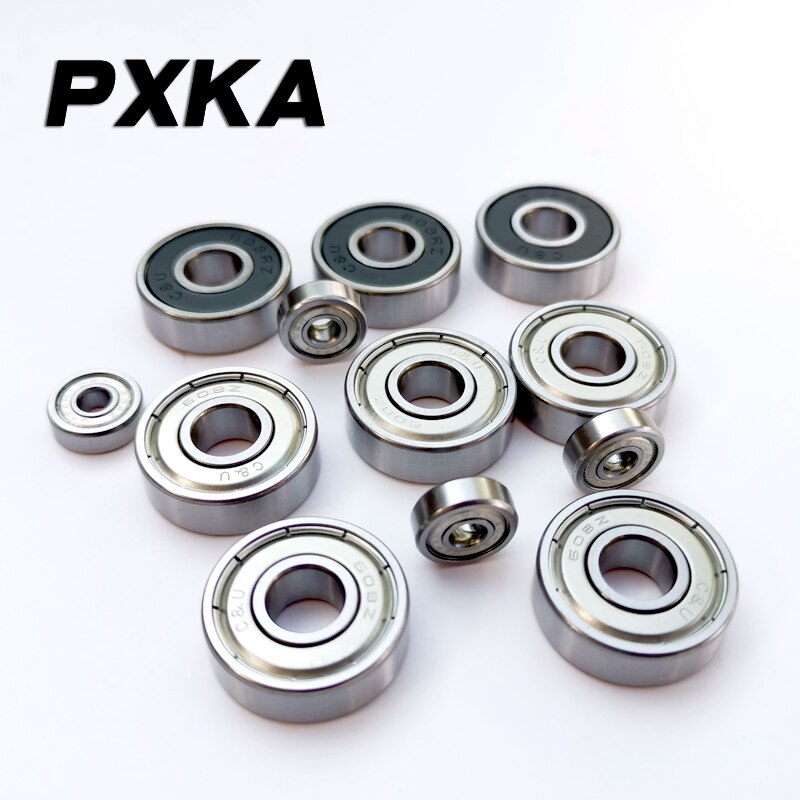 10pcs C & U menselijk lager 6800 6801 6802 6803 6804 6805 6806 6807 2RS 2RZ