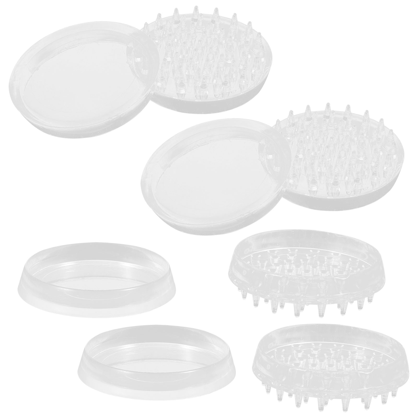 Chair Caster Cups, Protetores de móveis, Desk Feet Pads, Tapete Pads para Sofa Table, 8pcs: Default Title