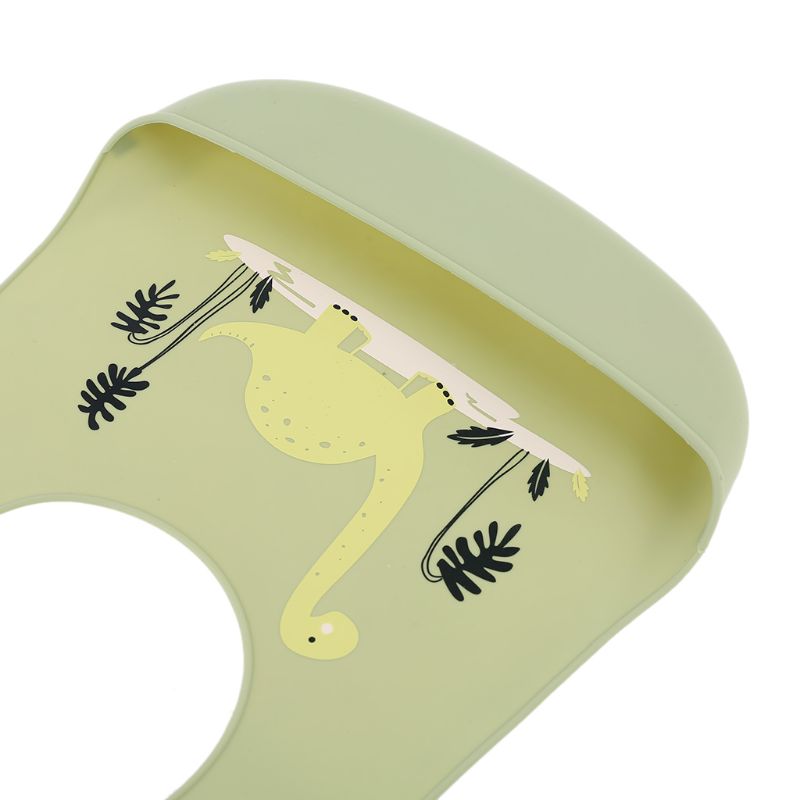 Bande dessinée réglable en bas âge bébé alimentation salive serviette enfants enfants imperméable Silicone bavoirs roter tissu 23GD