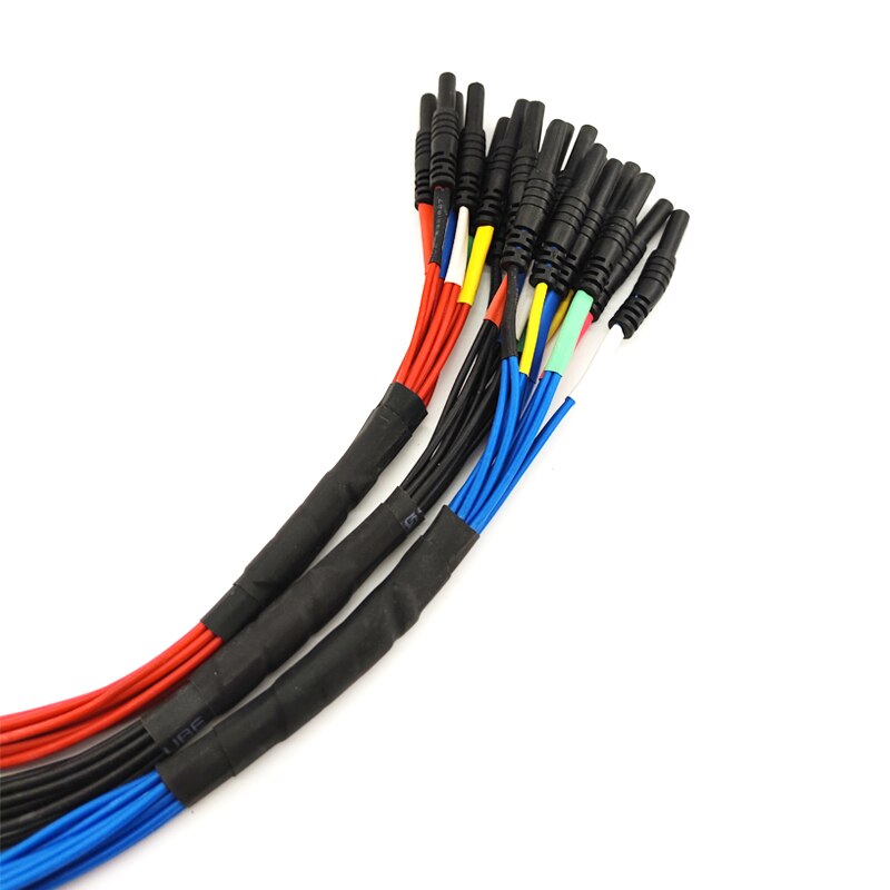 Hantek HT306 6 Kanal Universal- ausbrechen Führt für Automobil diagnostisch Oszilloskop 4 Größen 0,6mm 1,5mm 2,3mm 2,8mm