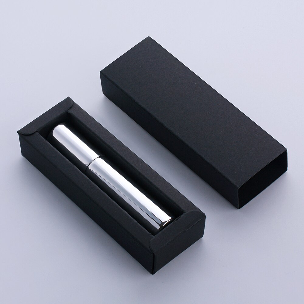 Parfum Fles 10Ml Met Verpakking Doos Goud Zilver Zwart Glazen Spuitfles Sample Clear Glazen Flesjes Draagbare Parfums Verstuiver: Licht Groen / 60ml