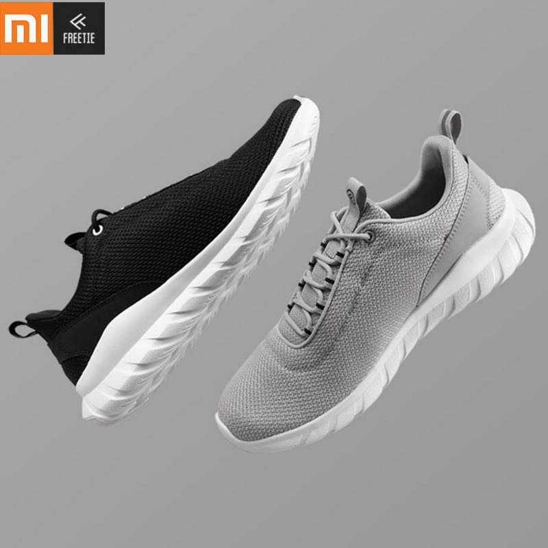 Xiaomi Original FREETIE Sport Shoes Lightweight Ventilate Elastic Knitting Shoes Breathable Refreshing City Running Sneaker shoe