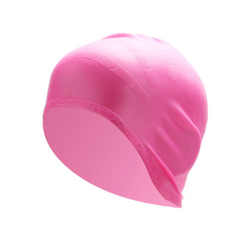 BOIHON Silicone Swimming Caps Women Long Hair Swim Hat Cover Protect Ears Sports Pool Cap: NO.5