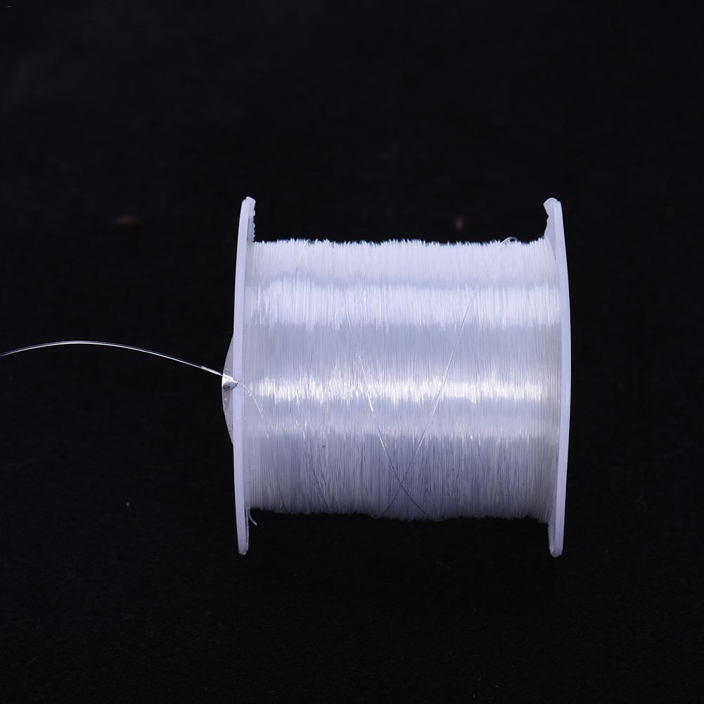 10m/Roll Transparent Diy Jewelry Craft Beading Thread Nylon Clear White Line Cord Wedding Shoes Clothing Materials Sewing Thread