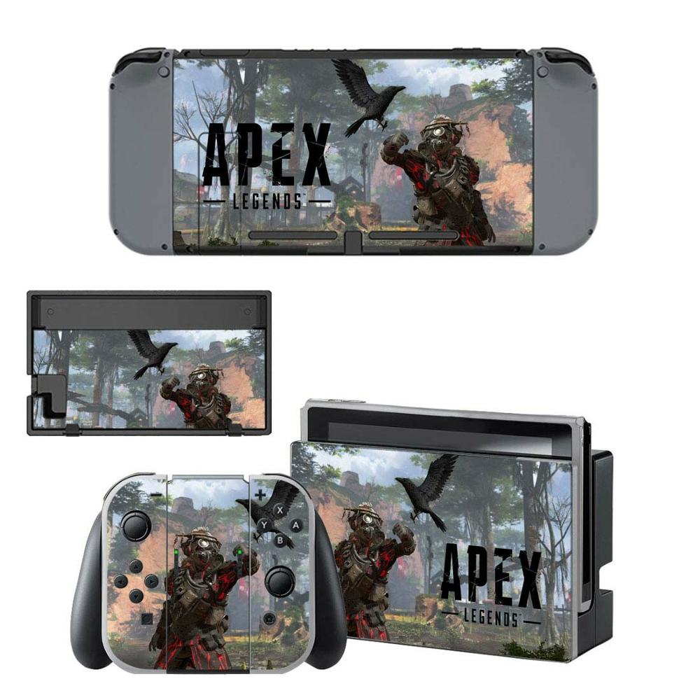 APEX Legends Nintendoswitch Haut Nintend Schalter Aufkleber Aufkleber für Nintendo Schalter Konsole Freude-con Controller Dock Haut Aufkleber: YSNS1803