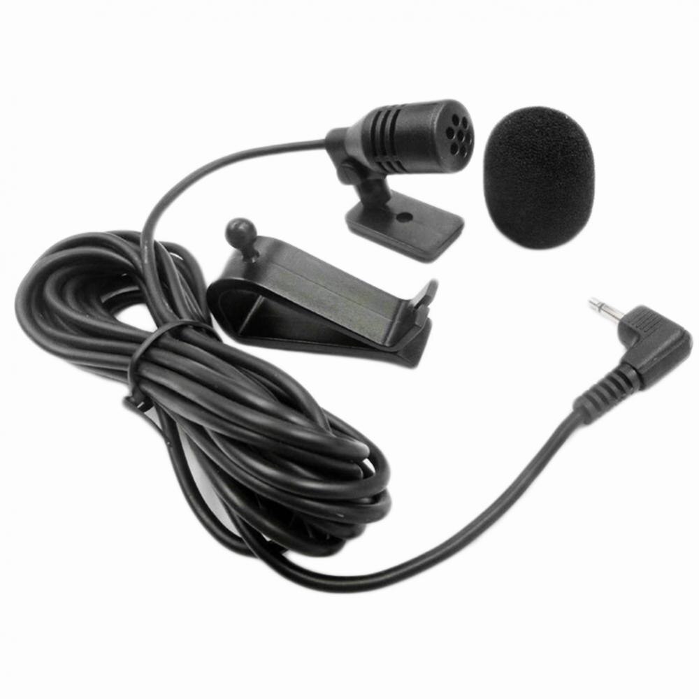 Auto-audio-mikrofon mit 2.5mm clip-klinkensteckern, stereo-mini-kabel, externes mikrofon für autoradio, dvd-player und dvd-player, 3m- lange professionelle kabel